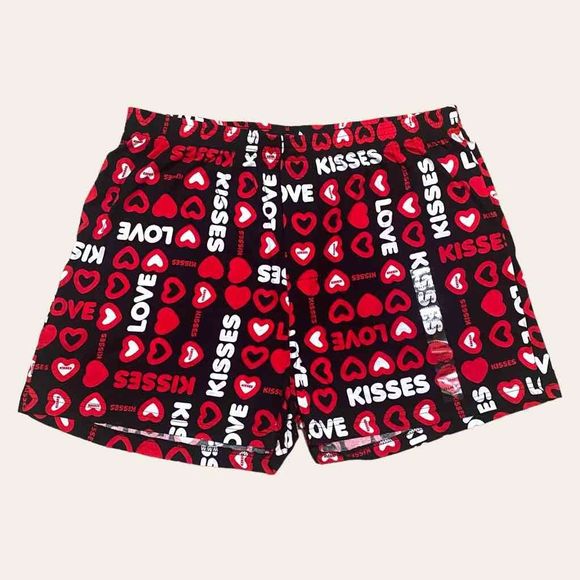 Red and Black Heart Boxers NWTs - Picture 2 of 4